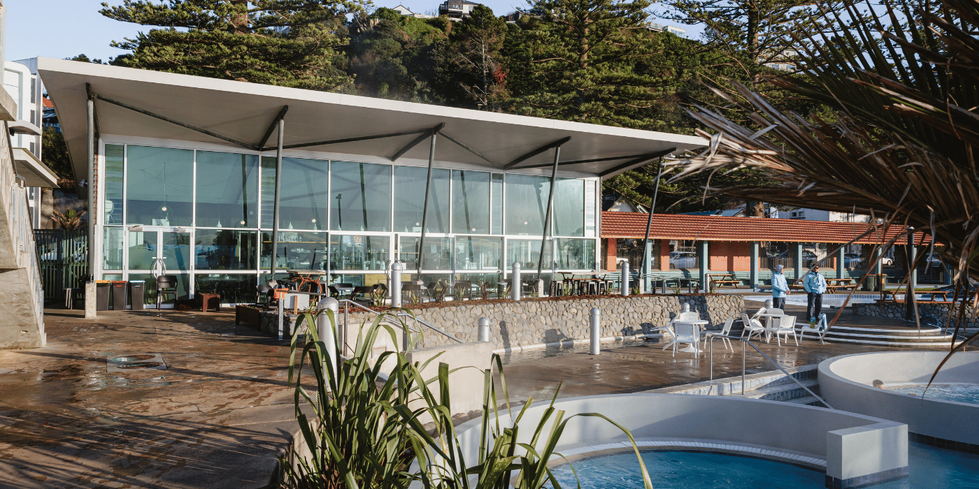Ocean Spa Napier Cafe Poolside